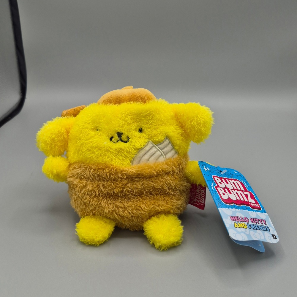 BumBumz by Russ Hello Kitty and Friends Pompompurin Plush Sanrio Jazwares 2025